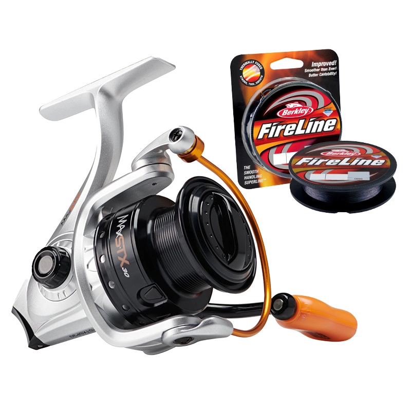 Abu Garcia Max STX, Påspolad Fireline 1 Abu Garcia Max STX, Påspolad Fireline