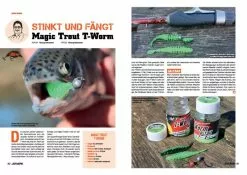 Magic Trout T-Worm Twister Cheese (6-pack) -Billig Gösjiggar Butik 22 3279306r 3