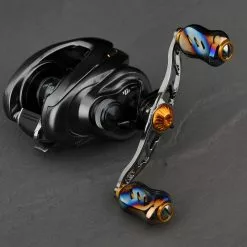 Gomexus Crank Handle W/Titanium Galaxy Knob -Billig Gösjiggar Butik BS100T22GDX2r 4