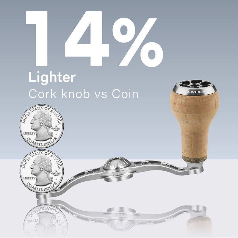 Gomexus 120mm Aluminium Handle With 27mm Cork Knob 3 Gomexus 120mm Aluminium Handle With 27mm Cork Knob - Bild 3