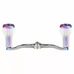 Gomexus Crank Handle Silver/Aurora Knob