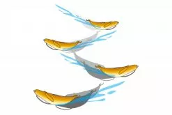 Deps Sakamata Shad 4'' -Billig Gösjiggar Butik D SS4 22r 10