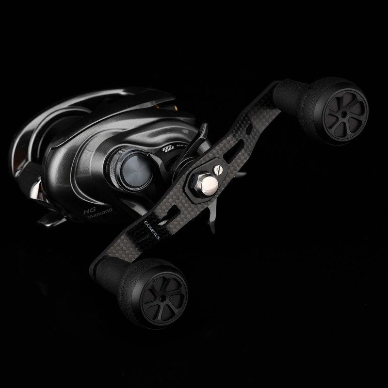 Gomexus 100mm Carbon Handle With 27mm TPE Knob 2 Gomexus 100mm Carbon Handle With 27mm TPE Knob - Bild 2