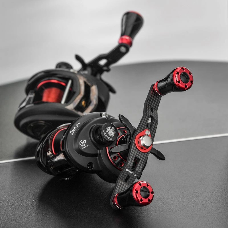 Gomexus 95mm Carbon Swept Handle With 20mm Aluminium Knob 8 Gomexus 95mm Carbon Swept Handle With 20mm Aluminium Knob - Bild 8