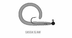 Libra Lures Flex Worm -Billig Gösjiggar Butik FW95K10P 000r 4