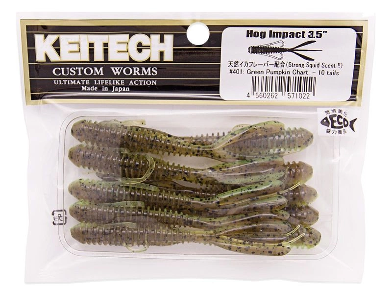 Keitech Hog Impact 8,9cm (10-pack) 2 Keitech Hog Impact 8,9cm (10-pack) - Bild 2