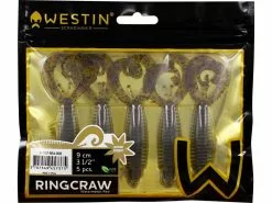 Westin Fishing Westin RingCraw Curltail 9cm 6g (5-pack) -Billig Gösjiggar Butik P152 563 008r 7